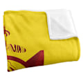 Miniatyrbild 3 av 6: Harry Potter Gryffindor Abstrakt Filt One Size Flerfärgad Multicoloured One Size