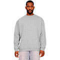 Miniatyrbild 1 av 3: Casual Classics Herr Ringspun Bomull Oversized Sweatshirt L Heather Grey Heather Grey L