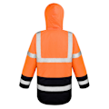 Miniatyrbild 2 av 3: Result Core Unisex Vuxen Tvåfärgad Säkerhetssäkerhetsrock L Fluorescerande Fluorescent Orange/Black L