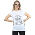 Miniatyrbild 2 av 5: Disney Princess Womens/Ladies Wannabe Princess Bomull T-shirt S White S