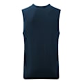 Miniatyrbild 2 av 2: Russell Collection Herr V-hals Sleevless Stickad Pullover Topp / French Navy 4XL