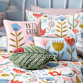 Miniatyrbild 4 av 4: Little Furn Little Nature Blommig Täcke Set Toddler Multi Multicoloured Toddler