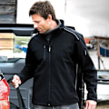 Miniatyrbild 2 av 2: Result Herr Ripstop Soft Shell Andningsbar Jacka S Svart/Svart Black/Black S