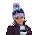 Miniatyrbild 2 av 2: Beechfield Junior Corkscrew Pom Pom Beanie One Size Lavender Fi Lavender Fizz One Size