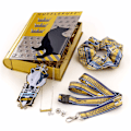 Miniatyrbild 1 av 3: Harry Potter Hufflepuff Smyckesset One Size Gul Yellow One Size