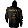 Miniatyrbild 2 av 2: Bathory Unisex Vuxen Blood Fire Death Hoodie XL Svart Black XL