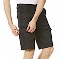 Miniatyrbild 4 av 4: Iron Mountain Klassiska Cargo Shorts för Män 34R Svart Black 34R