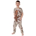Miniatyrbild 4 av 4: Guardians Of The Galaxy Pojkar Jag Är Groot All-Over Print Pyjamas S Brown 9-10 Years