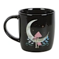 Miniatyrbild 1 av 3: Something Different Mystical Moon Mug En Storlek Svart/Rosa Black/Pink One Size