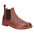Miniatyrbild 1 av 4: Cotwold herr Siddington läder elastiska dress boots 9 UK Bro Brown 9 UK