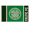 Miniatyrbild 1 av 4: Celtic FC Wordmark Flag One Size Grön/Vit Green/White One Size