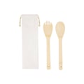 Miniatyrbild 4 av 5: Bullet Endiv Bambuservering Redskap Set En Storlek Beige Beige One Size