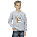 Miniatyrbild 2 av 3: Tom och Jerry Pojkar Badtid Sweatshirt 7-8 År Sports Grey Sports Grey 7-8 Years