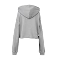 Miniatyrbild 2 av 3: Bella + Canvas Dam/Damer Fleece Crop Hoodie L Storm Grey Storm Grey L