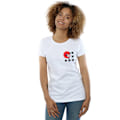 Miniatyrbild 2 av 3: Disney Dam/Kvinnor Minnie Mouse Karate Kick Bomull T-shirt M White M