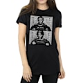 Miniatyrbild 2 av 6: Supernatural Dam/Kvinnor Winchester Mugshot Bomulls Boyfriend Black 4XL