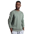Miniatyrbild 3 av 5: Weird Fish Carlise Premium Loopback Crew Neck Sweatshirt 3 för män Army Green 3XL