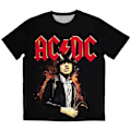 Miniatyrbild 1 av 2: AC/DC Unisex Vuxen Angus Highway To Hell Sublimerad T-shirt L Svart Black L