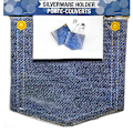 Miniatyrbild 2 av 2: Creative Converting Bestickhållare (6-pack) One Size Blå Blue One Size