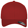 Miniatyrbild 3 av 3: Yupoong Flexfit Fitted Baseball Cap LXL Röd Red LXL