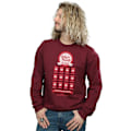 Miniatyrbild 2 av 5: National Lampoon's Christmas Vacation Herr Jelly Club Sweatshirt Burgundy L