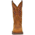 Miniatyrbild 5 av 5: Durango Rebel Cowboyboots för män, vattentäta, fullnarvläder, storlek 9 Russet 9 UK