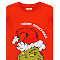Miniatyrbild 3 av 5: The Grinch Barn/Barnkläder Passande Julpyjamas Set 7-8 År Red/Green/White 7-8 Years