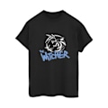 Miniatyrbild 1 av 4: Netflix Dam/Damer The Witcher Spray Logo Bomull Boyfriend T-shirt Black M