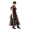 Miniatyrbild 3 av 3: Wednesday Womens/Ladies Rave ´N Dance Wednesday Addams Kostym Black L