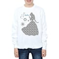 Miniatyrbild 3 av 5: Disney Princess Boys Belle Jul Silhouette Sweatshirt 7-8 White 7-8 Years