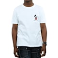 Miniatyrbild 3 av 4: Disney Boys Mickey Mouse Kickin Retro Chest T-Shirt 12-13 år White 12-13 Years