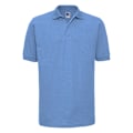Miniatyrbild 1 av 2: Russell Herr Poloshirt mit Rippkragen und -manschetten, Kurzarm, 2XL, S Sky Blue 2XL