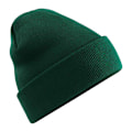 Miniatyrbild 1 av 2: Beechfield Unisex Vuxen Original Polylana Cuffed Beanie One Size Bottle Green One Size