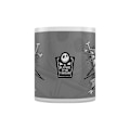 Miniatyrbild 3 av 4: Nightmare Before Christmas Misfit Love Mug En Storlek Vit/Grå White/Grey One Size