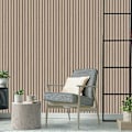 Miniatyrbild 2 av 2: Belgravia Trälameller Vinyltapet One Size Ljus Ek Light Oak One Size