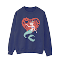 Miniatyrbild 1 av 3: Disney Dam/Damer The Little Mermaid Love Daddy Sweatshirt X Navy Blue XL