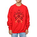 Miniatyrbild 3 av 5: Harry Potter Pojkar Jul Fair Isle Sweatshirt 7-8 År Röd Red 7-8 Years