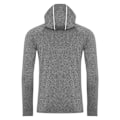 Miniatyrbild 2 av 2: AWDis Just Cool Herr Cowl Neck Långärmad Baslager Topp M Grå Grey Melange M