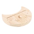 Miniatyrbild 1 av 2: Something Different Mystical Hands Crescent Moon Tarotkort Stativ Natural One Size