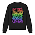 Miniatyrbild 1 av 5: Mean Girls Unisex Vuxen Doesn´t Go Here Sweatshirt S Svart Black S