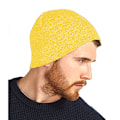 Miniatyrbild 3 av 3: Beechfield Plain Basic Knitted Winter Beanie Hat One Size Yello Yellow One Size