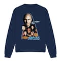 Star Trek Unisex Vuxen Next Generation Crew Sweatshirt S Marinblå Navy S