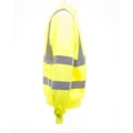 Miniatyrbild 6 av 6: Yoko Unisex Hi-Vis Sweatshirt i tungvikt 2XL Hi-Vis Gul Hi-Vis Yellow 2XL