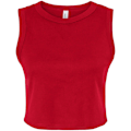 Miniatyrbild 1 av 3: Bella + Canvas Damernas Micro-Rib Tank Top M Solid Solid Red M