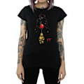 Miniatyrbild 1 av 6: It Dam/Kvinnor Pennywise Skugga Bomull T-shirt S Svart Black S