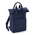 Miniatyrbild 1 av 2: BagBase Twin Handle Roll-Top Ryggsäck One Size Navy Dusk Navy Dusk One Size