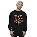 Miniatyrbild 2 av 4: Harry Potter Quidditch Golden Snitch Sweatshirt för män S Svart Black S