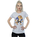 Miniatyrbild 2 av 5: Disney Womens/Ladies Classic Beast Bomull T-Shirt XXL Heather G Heather Grey XXL