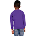 Miniatyrbild 2 av 3: Casual Classics Barn/Barn Blended Ringspun Bomull Sweatshirt 9-11 År Lila Purple 9-11 Years