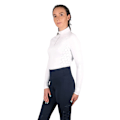 Miniatyrbild 1 av 3: Coldstream Dam/Kvinna Ecclaw Elite Base Layer Topp med Upphöjd Logotyp White M